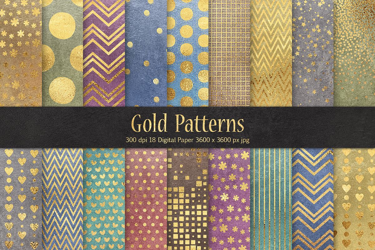 Gold Patterns example image 1