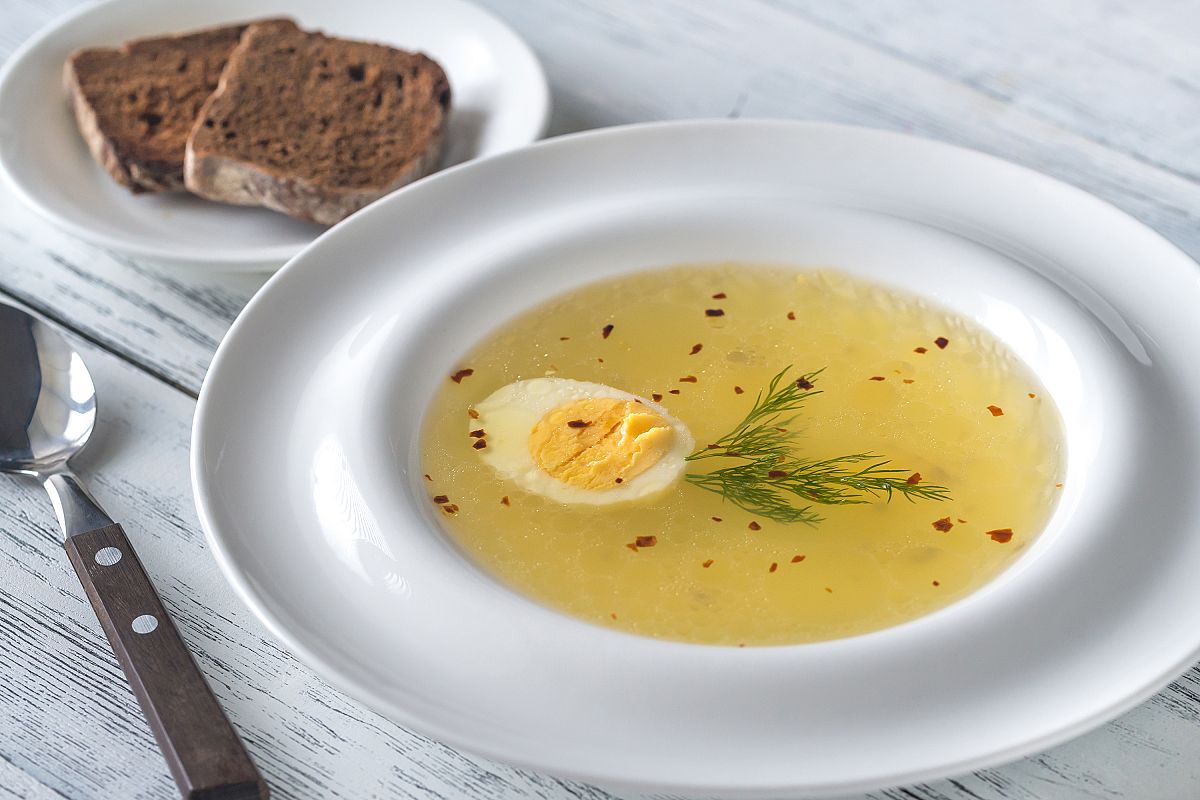 Portion of chicken stock example image 1