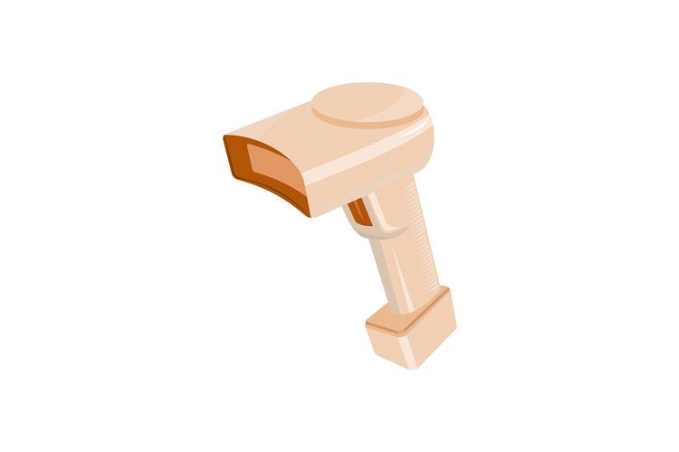 barcode scanner reader retro example image 1