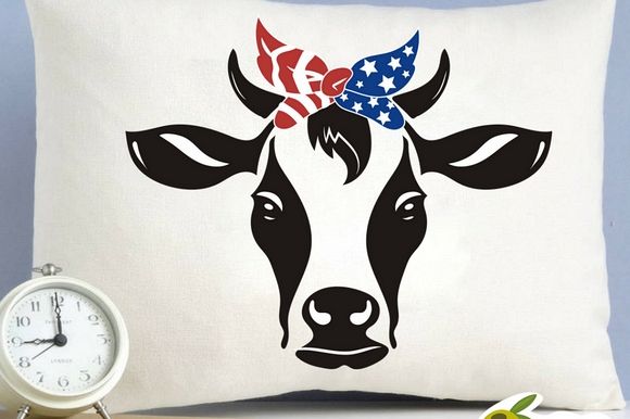 Heifer SVG, cow svg, farm svg, dairy cow svg, banana cow, 4th of july