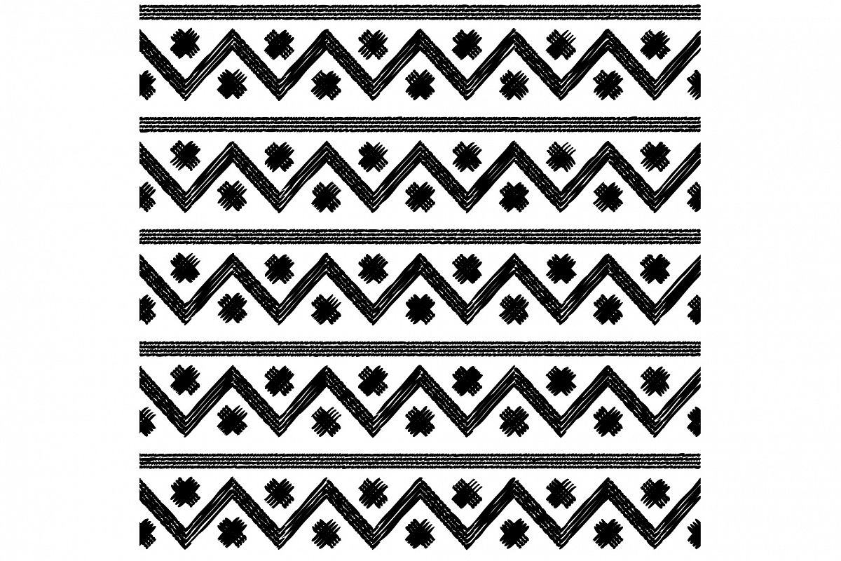 Ethnic boho seamless pattern. example image 1