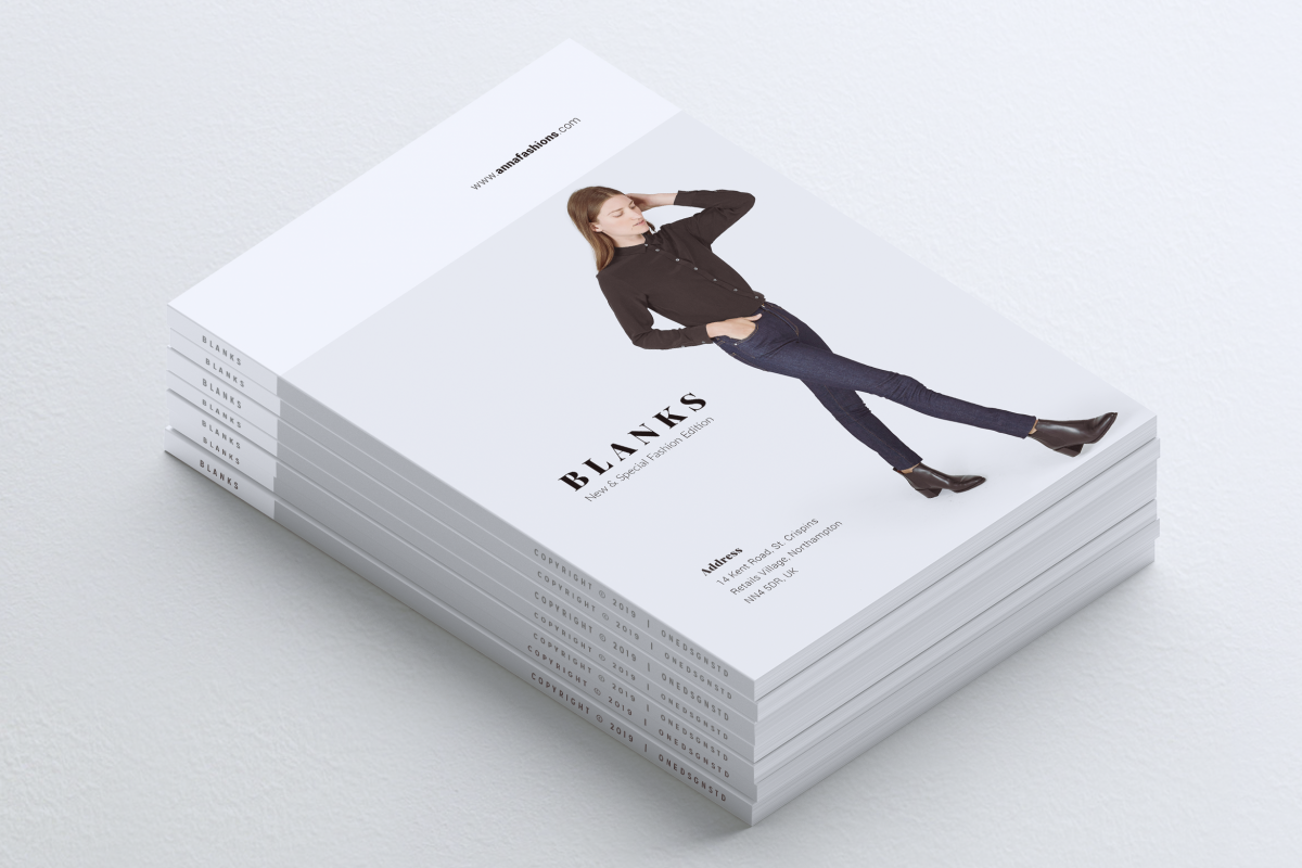 BLANKS | Minimal Lookbook/Magazines example image 1