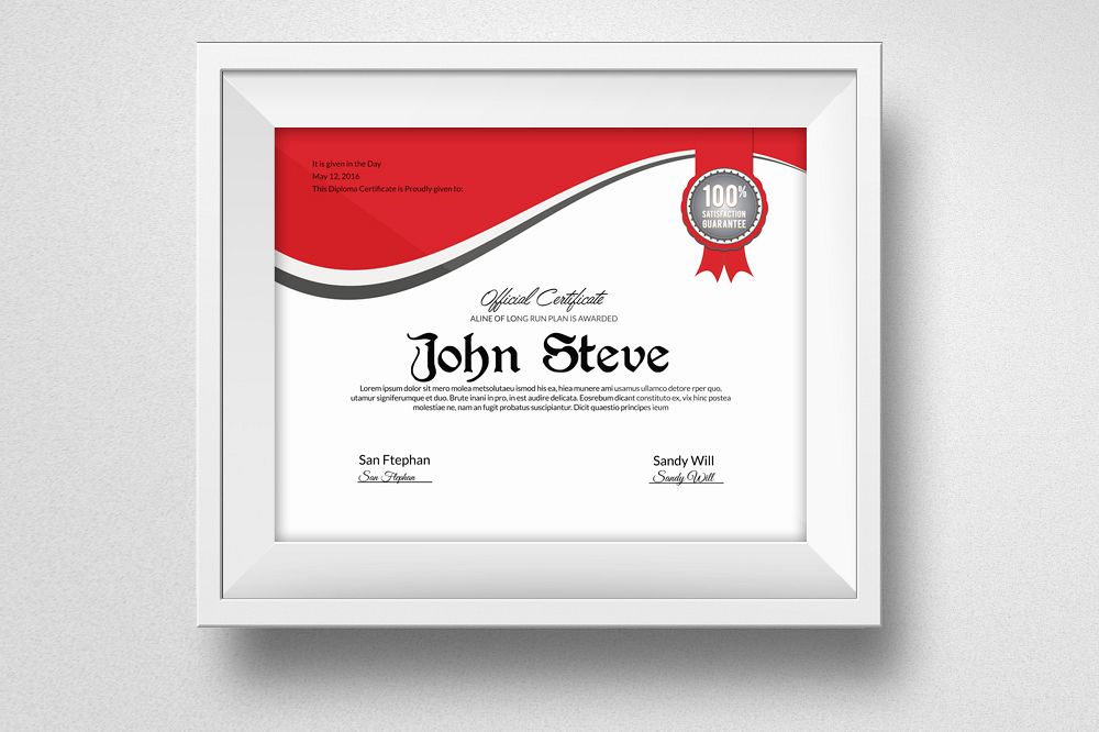 Certificate Templates example image 1