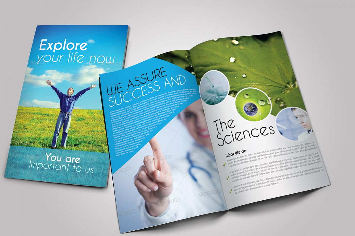Medical Science Bifold Brochure example image 1