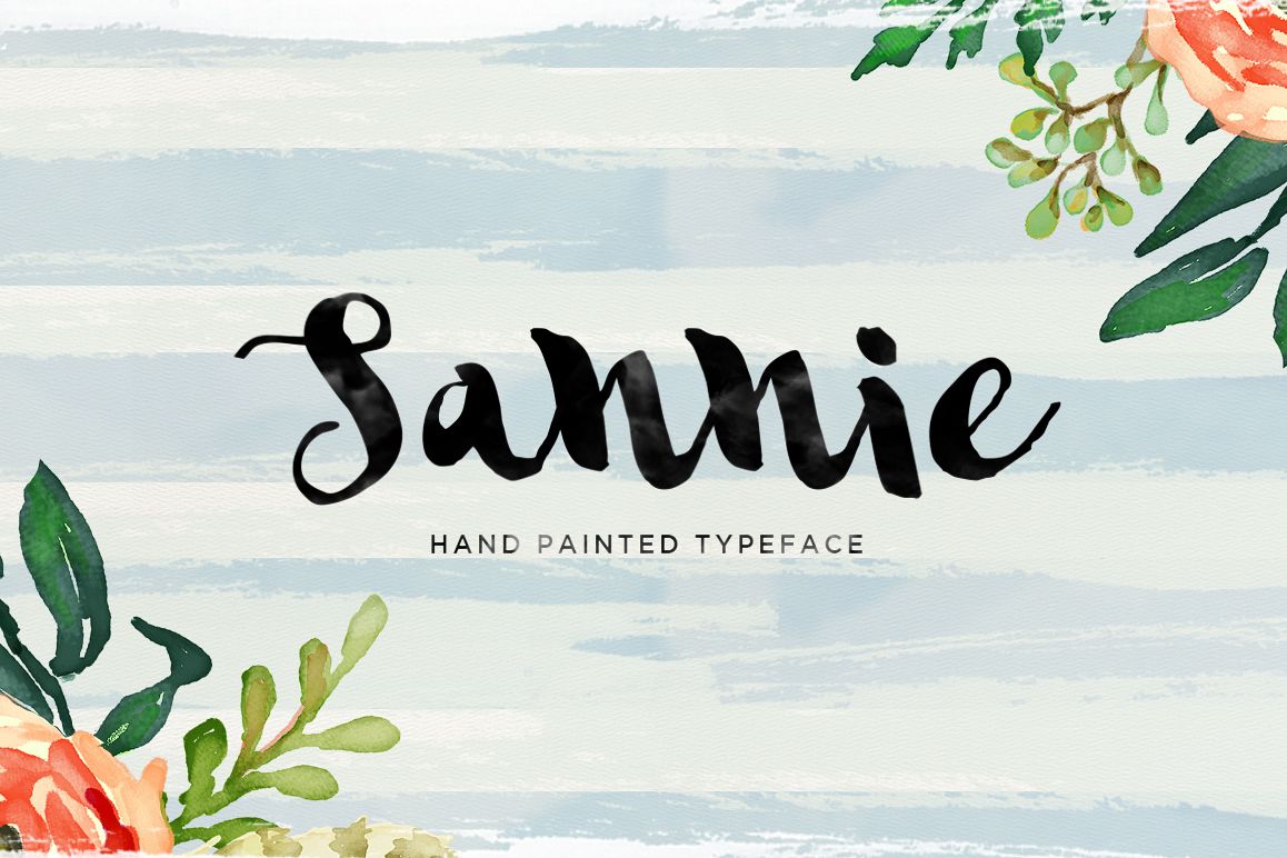 Sannie Typeface example image 1