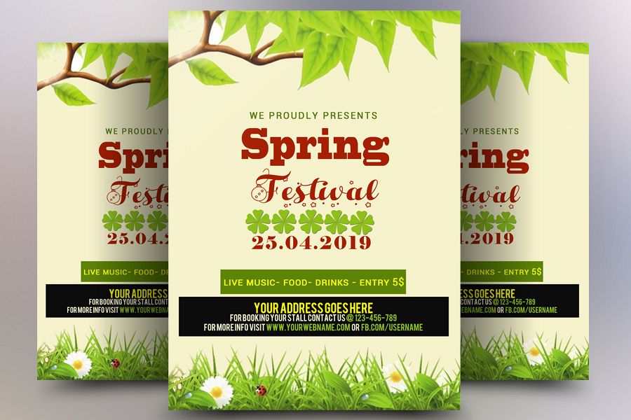 Spring Festival Flyer example image 1