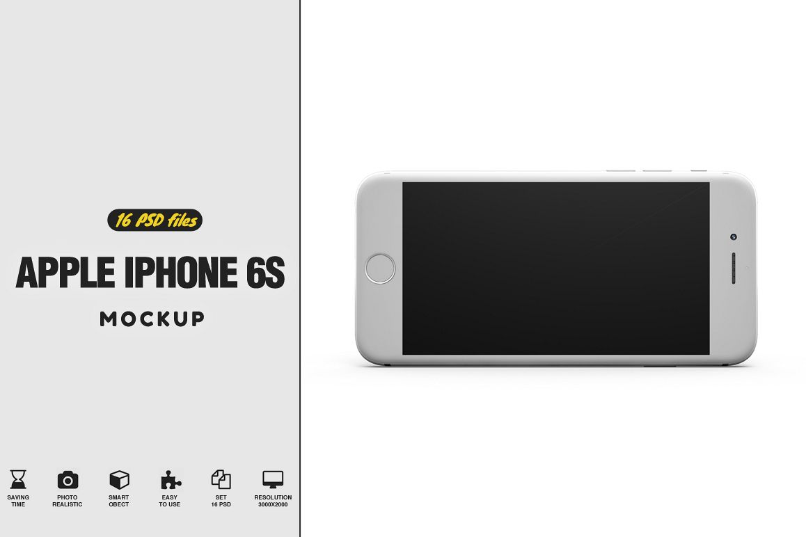 Apple iPhone 6s MockUp example image 1