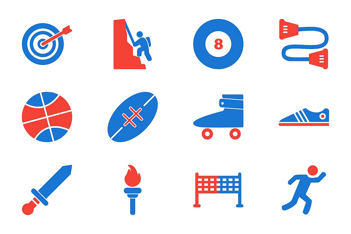 Set Of Sports And Game Icons example image 1