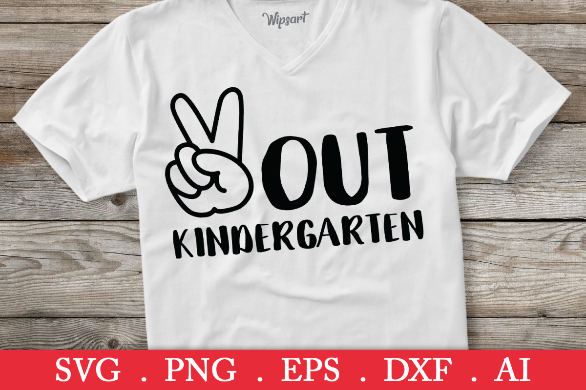 Free Free 279 Kindergarten Graduation Svg Peace Out Kindergarten SVG PNG EPS DXF File