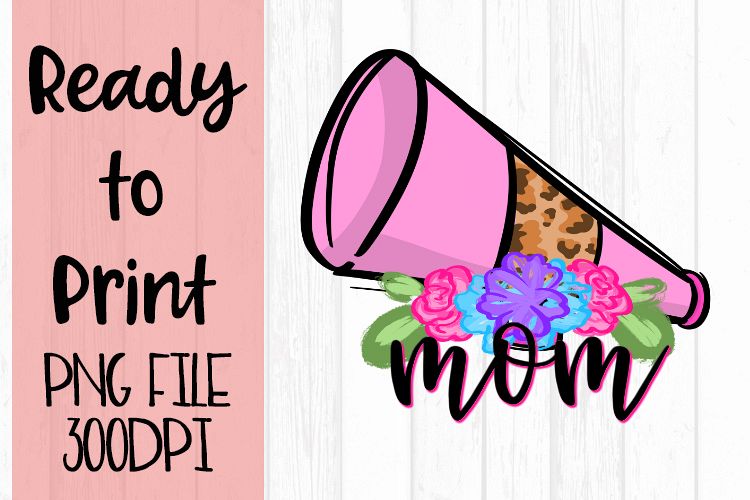 Doodle Mom Cheer Ready to Print example image 1