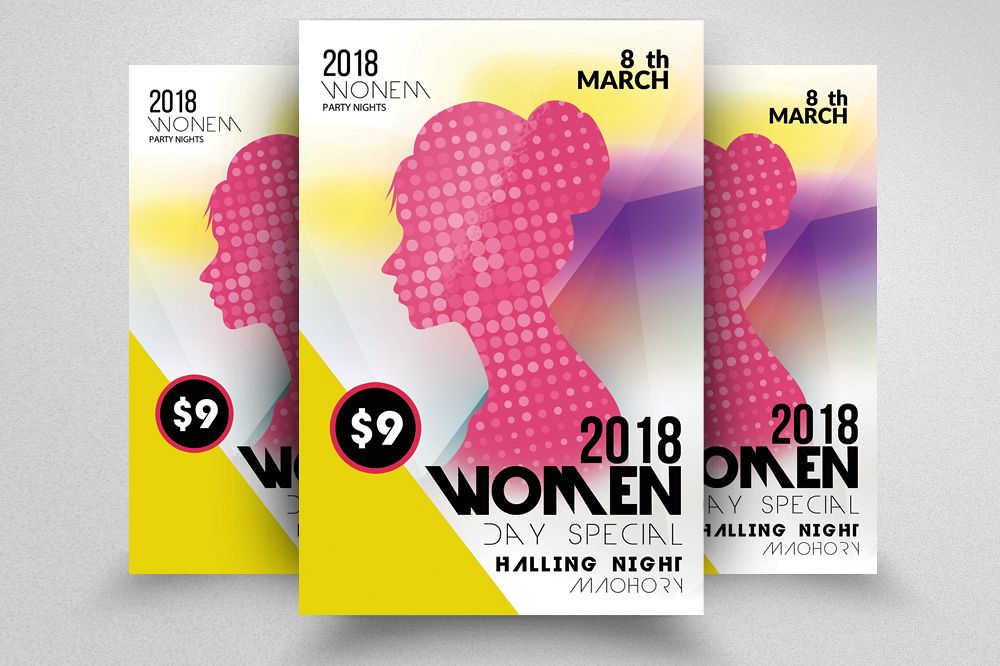Women's Day Flyer example image 1