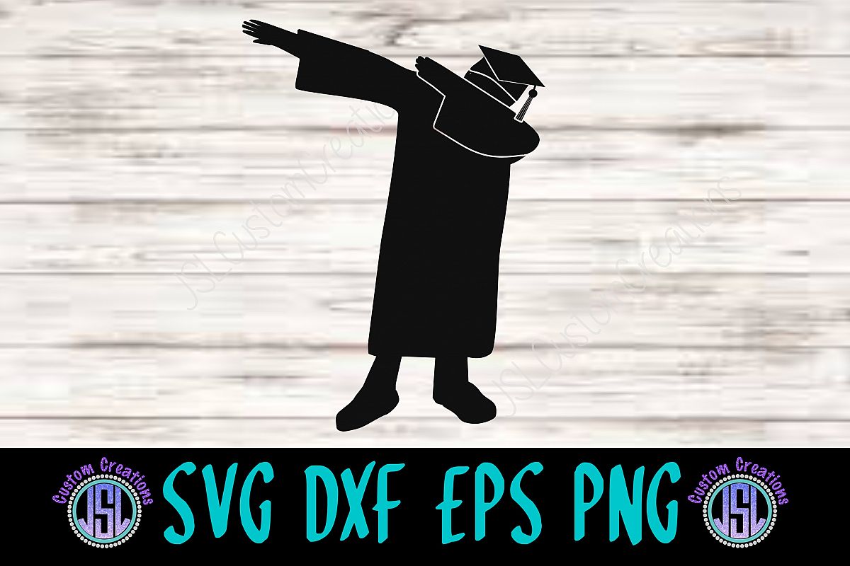 Download Dabbing Graduate 'Boy' |SVG EPS DXF PNG Digital Cut File