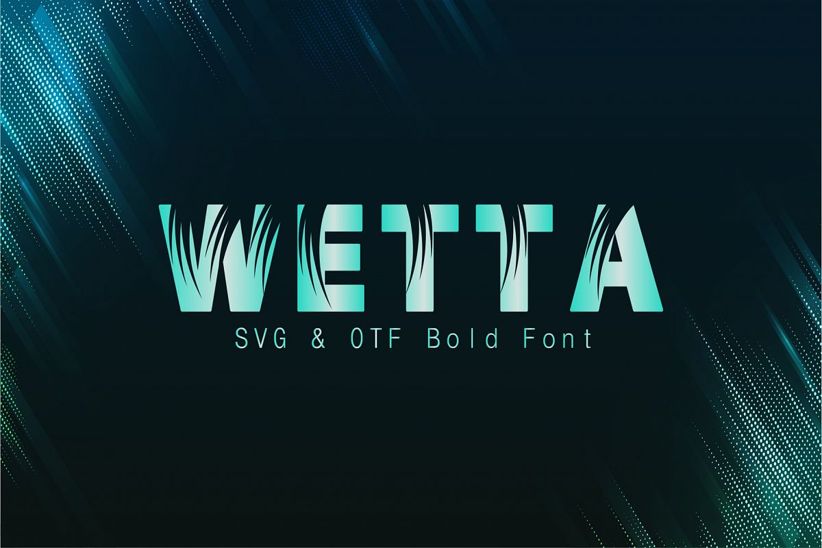 Wetta Regular Font example image 1