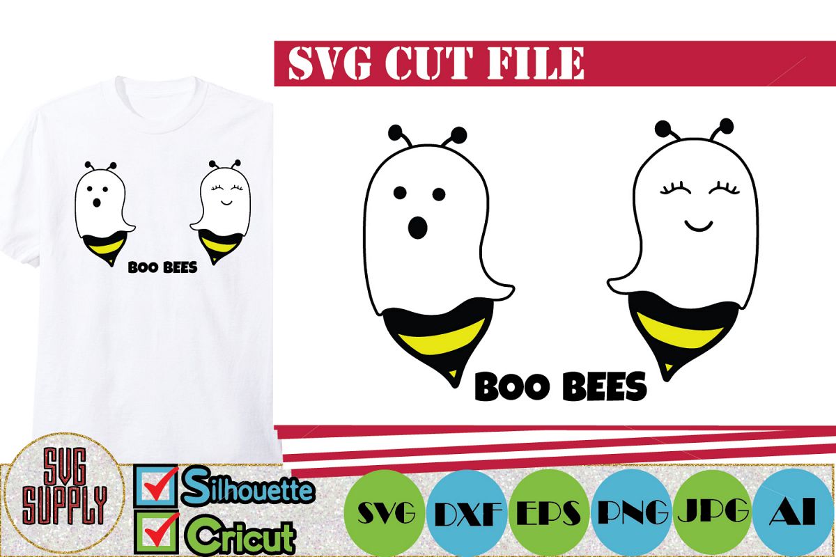 Boo Bee SVG: A Hauntingly Sweet Design for Halloween