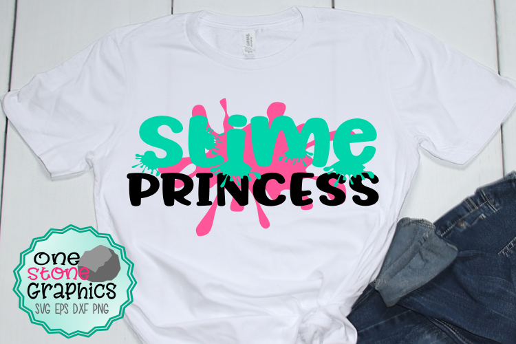 slime princess svg,slime svg,slime birthday svg example image 1