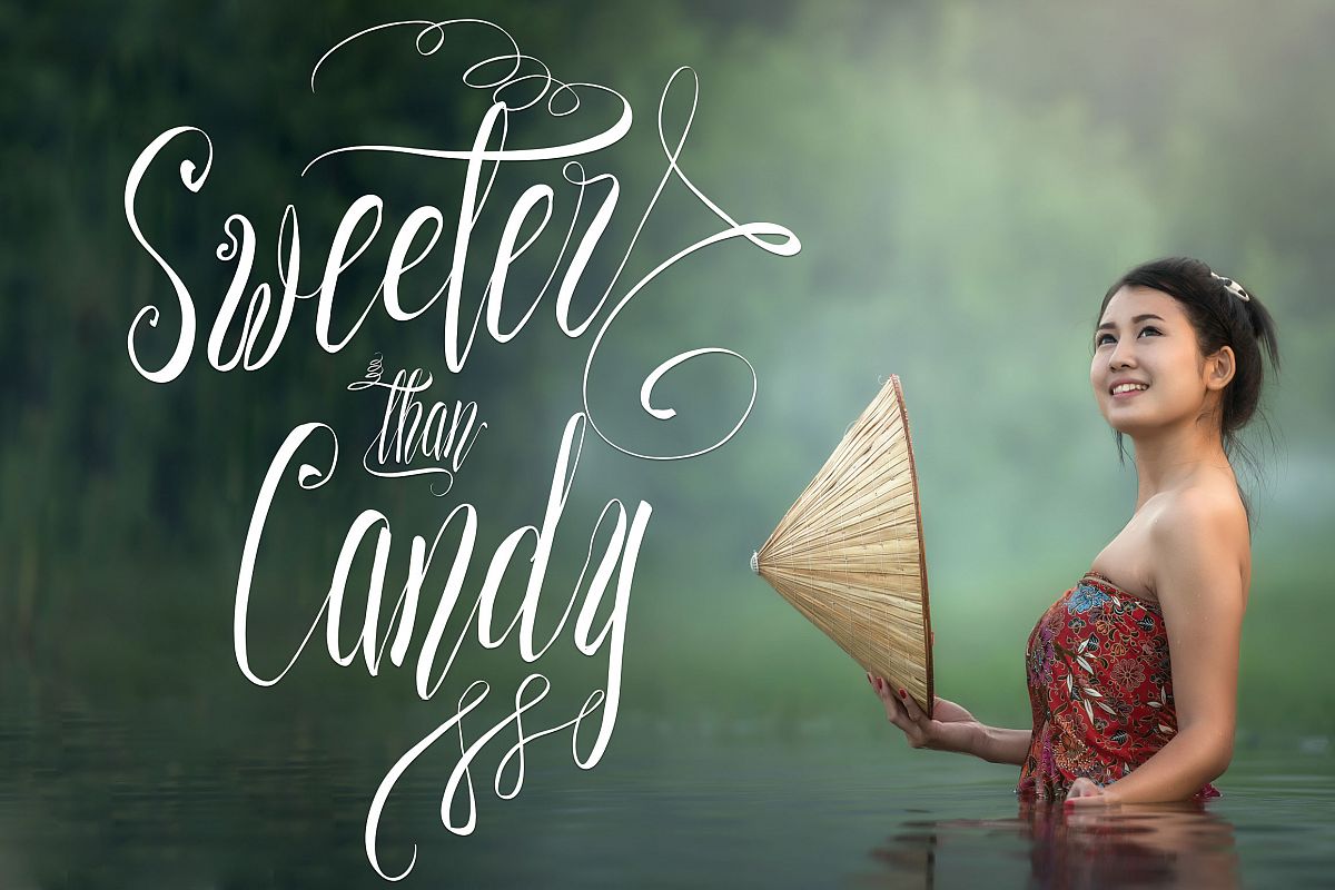 Sweeter than Candy Script example image 1