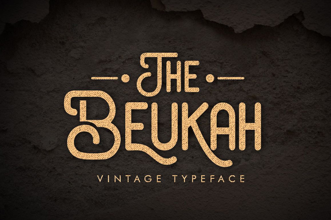 The Beukah (Duo Font) example image 1