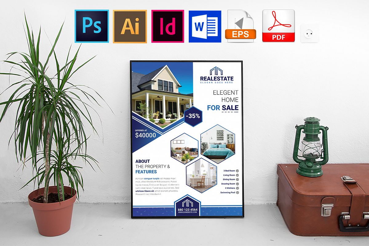 Poster |Real Estate Vol-01 example image 1