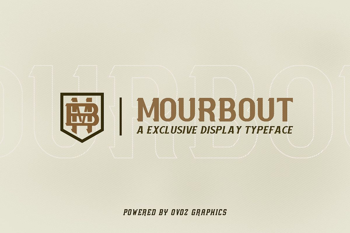 Mourbout - NFC Font Family example image 1