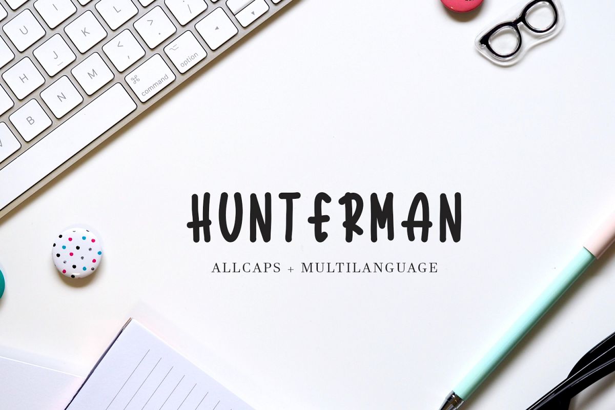 Hunterman Font example image 1