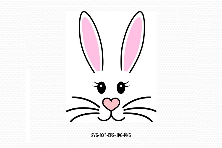 Download Girl Bunny Svg, Easter Svg, Easter Bunny Svg