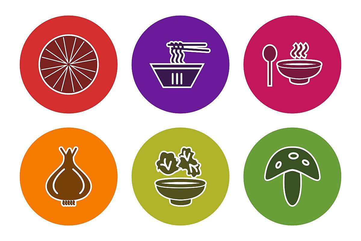 Set Of Food Icons example image 1