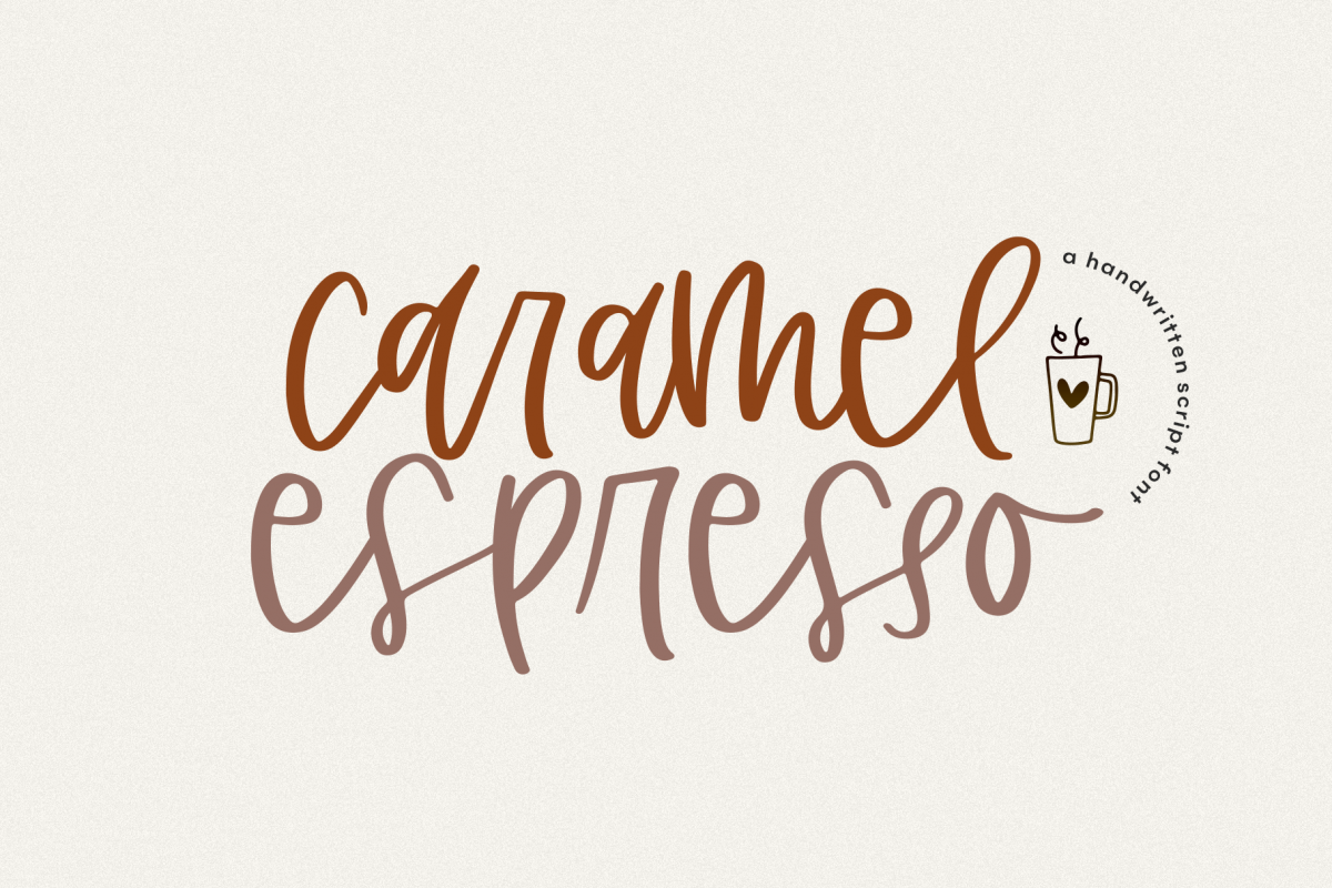 Caramel Espresso - A Quirky Handwritten Font example image 1
