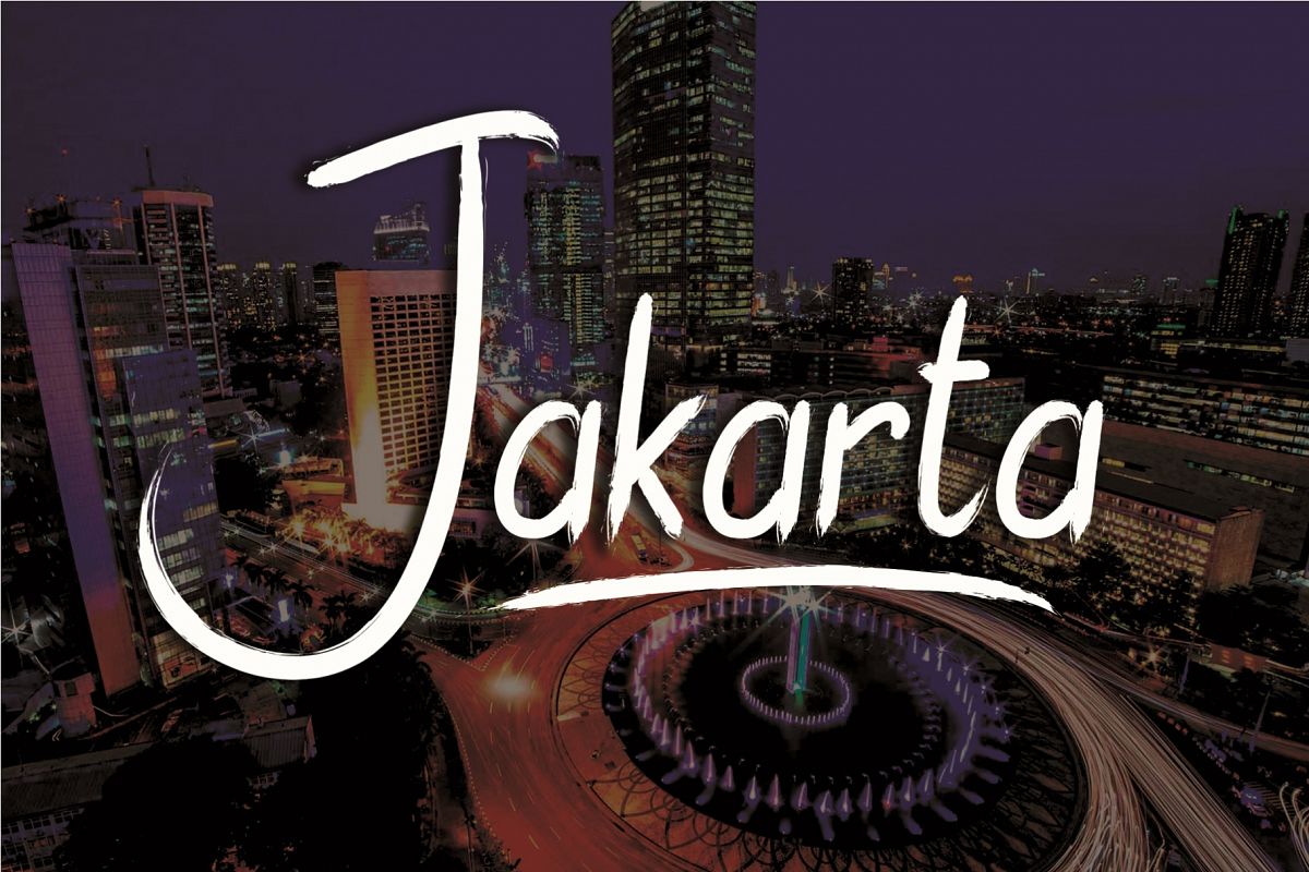 Jakarta Brush Font example image 1