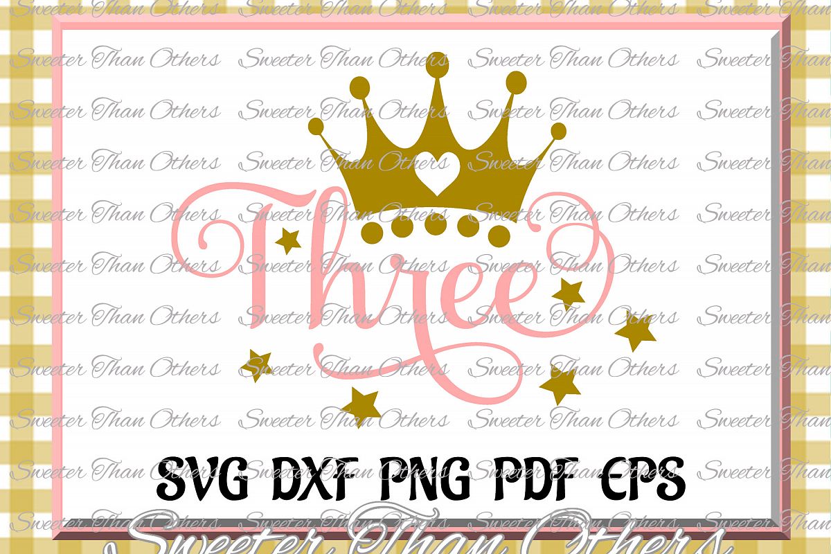 Three Birthday SVG, 3rd Birthday svg (24348) | SVGs | Design Bundles