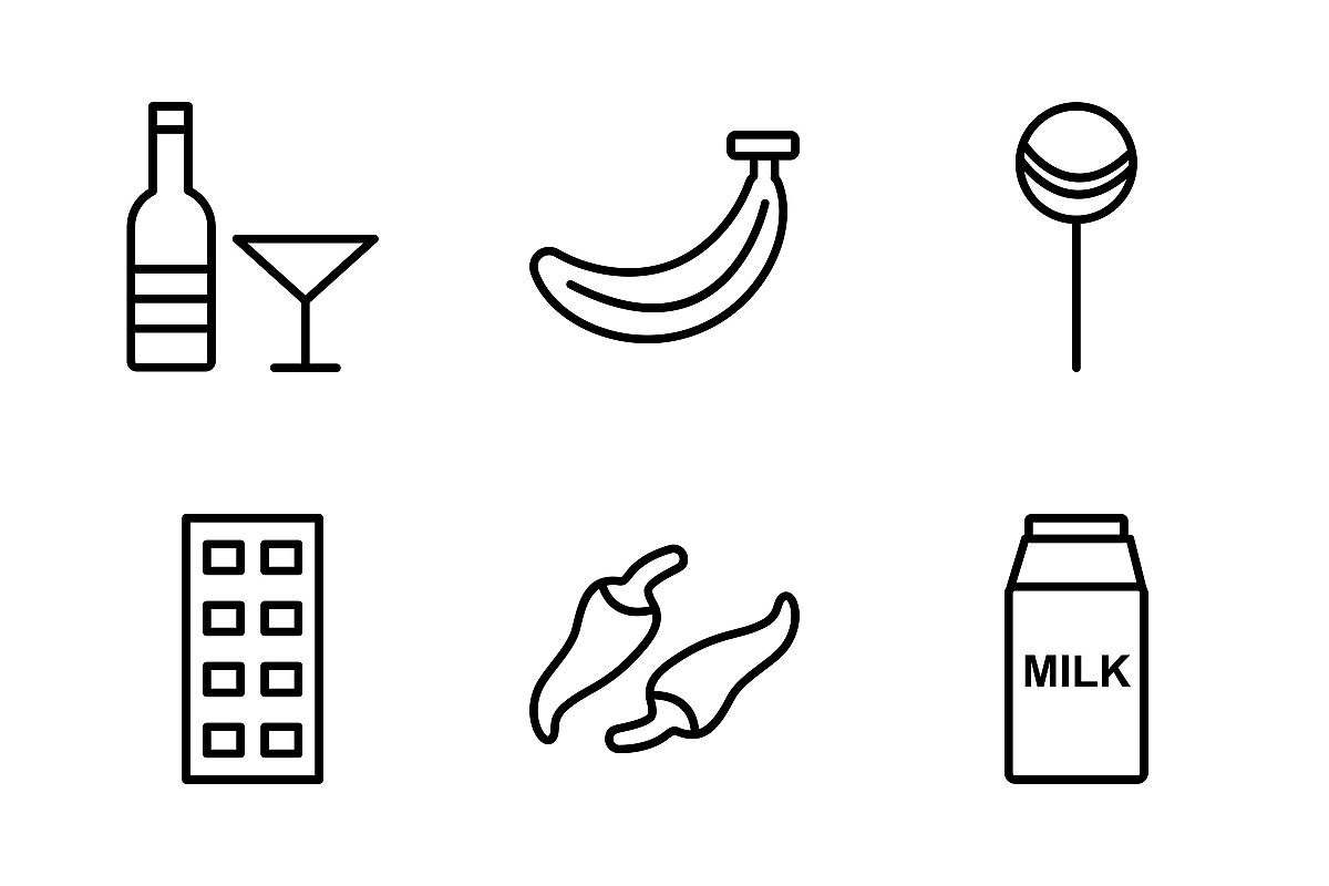 Set Of Food Icons example image 1