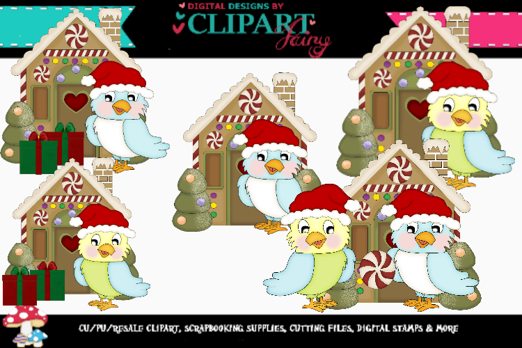 Christmas Parrots 2 example image 1