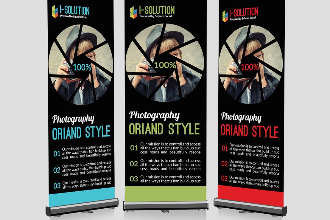 Photography Business Roll Ups Banners example image 1