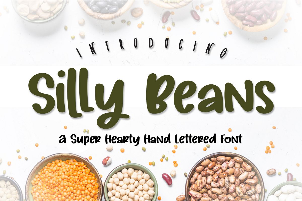Silly Beans Font example image 1