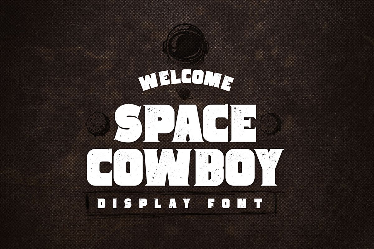 Space Cowboy - Display Serif Font example image 1
