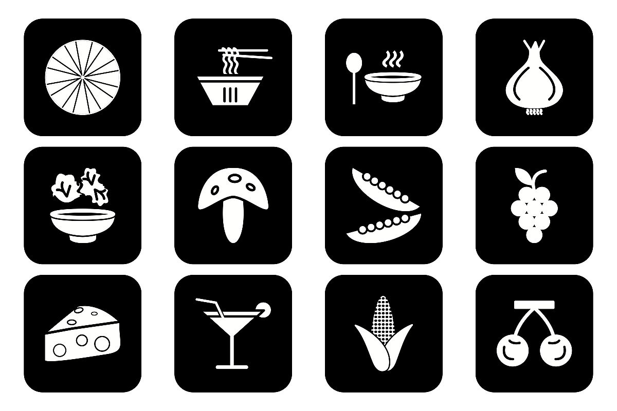 Set Of Food Icons example image 1