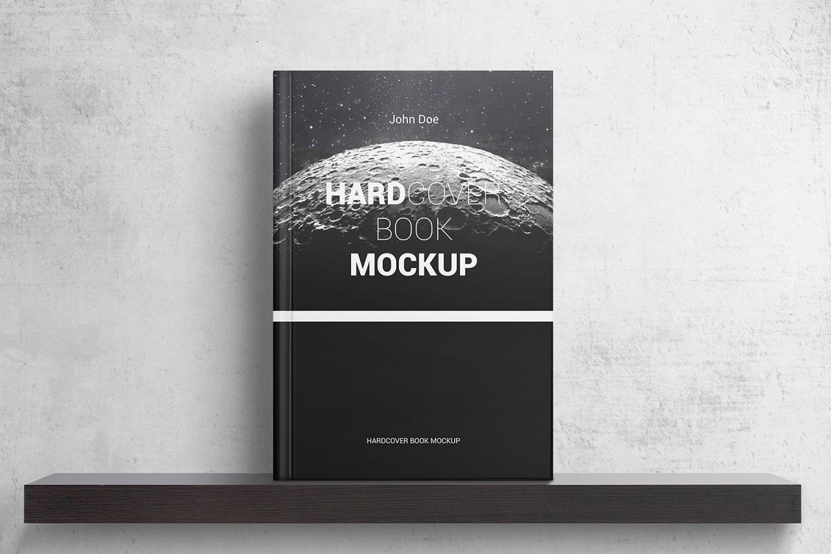 Hardcover Book Mockups example image 1