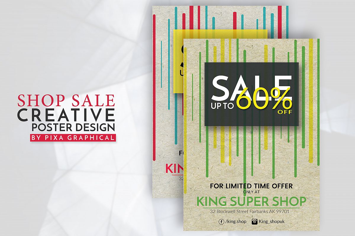 Shop Sale Flyer Design example image 1