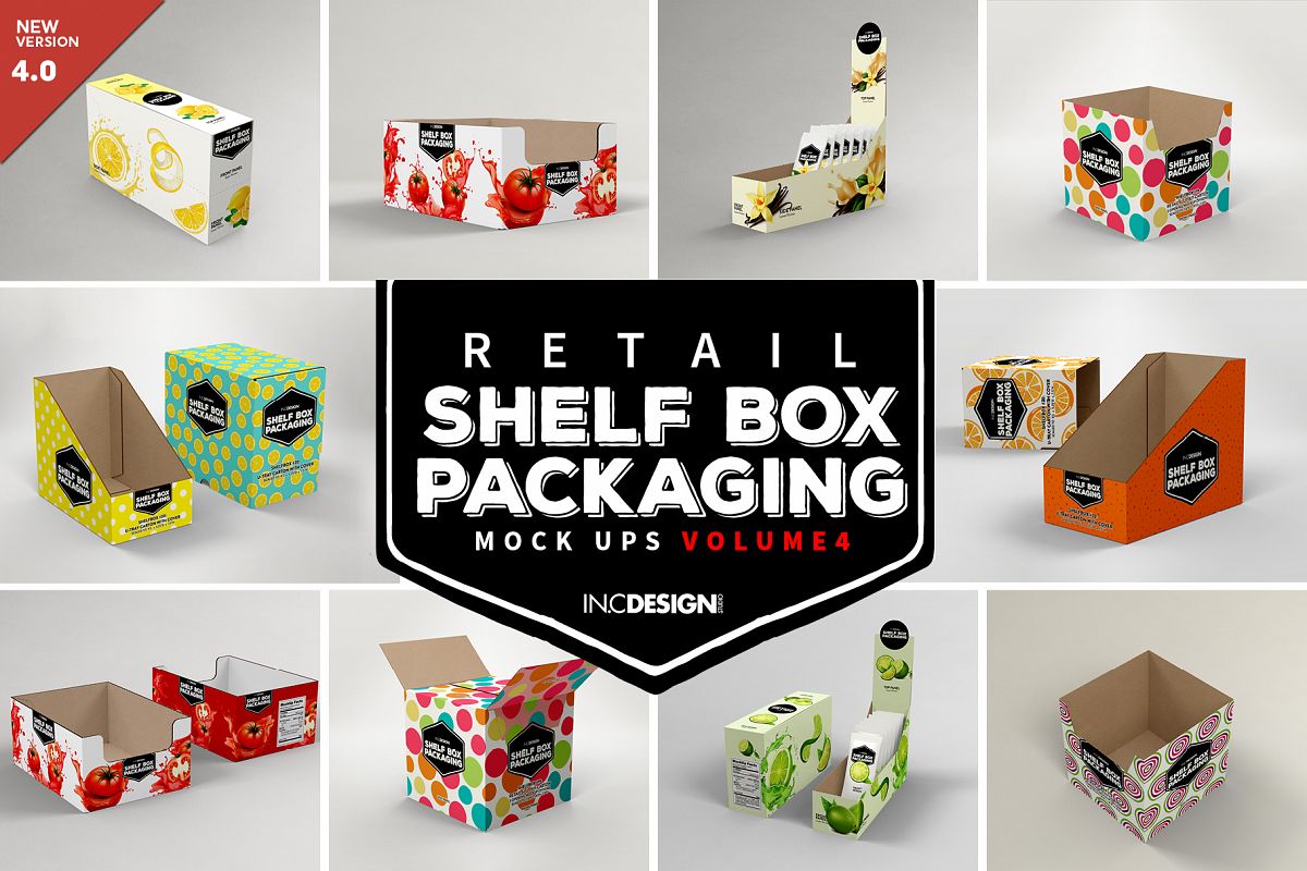 Shelf Box Packaging Volume 4 example image 1