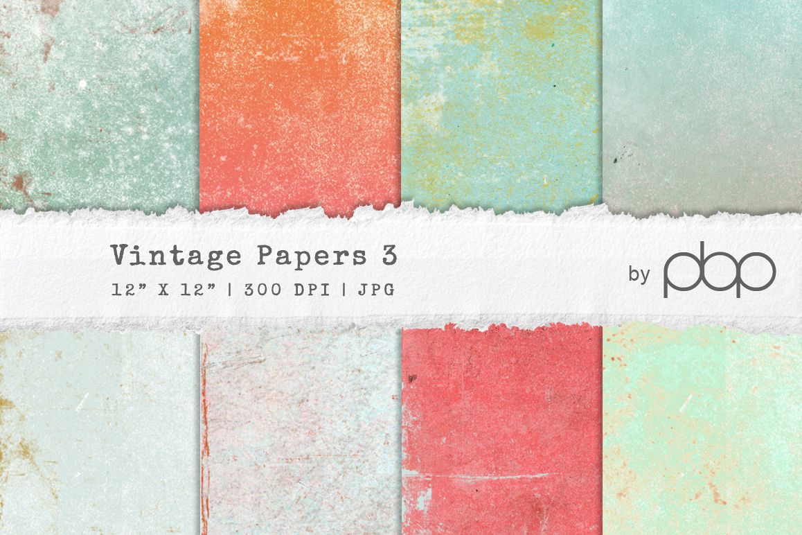 Vintage Paper Textures 3 example image 1
