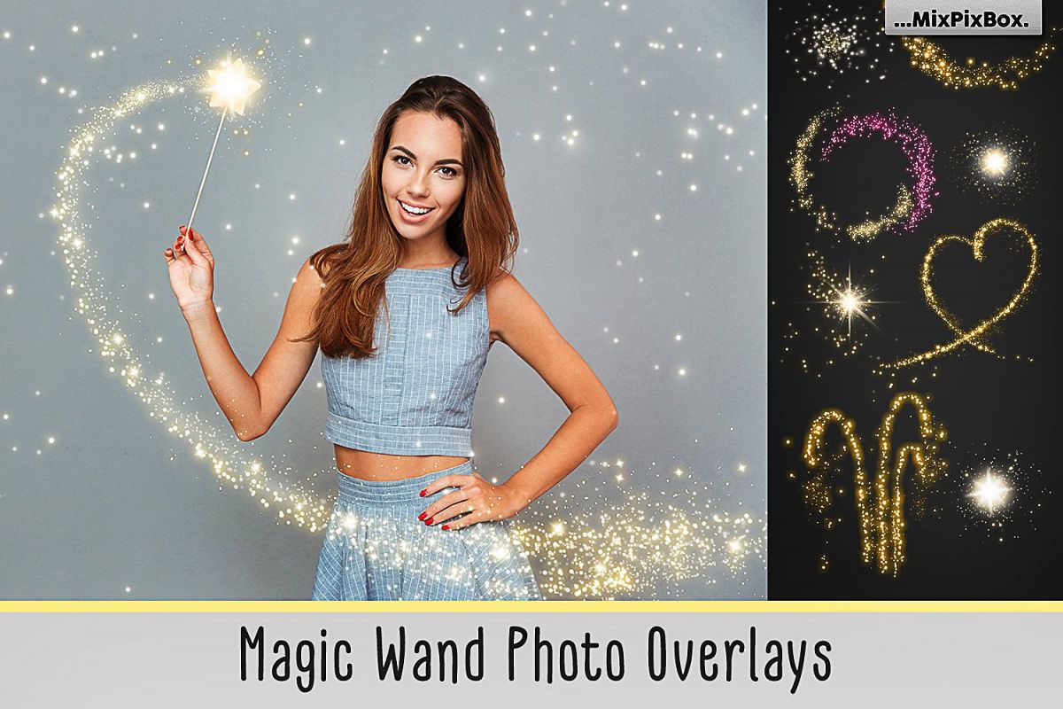 Magic Wand Photo Overlays example image 1