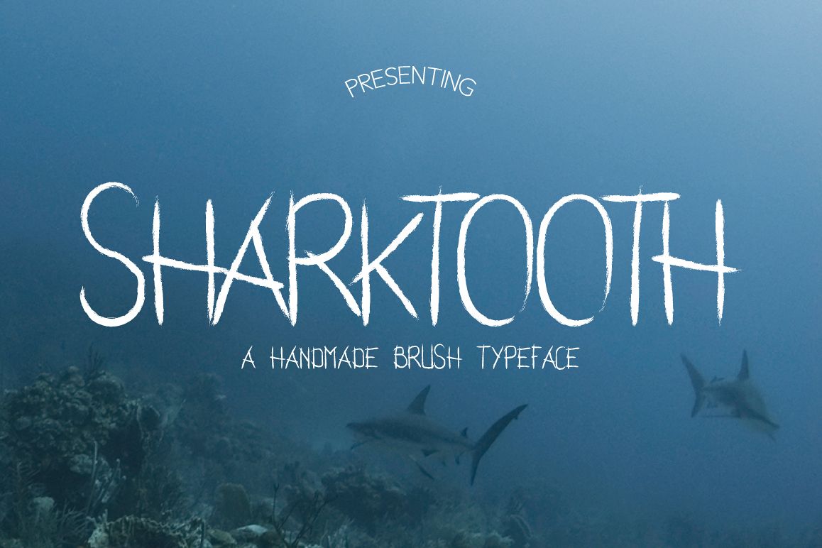 Sharktooth Typeface example image 1