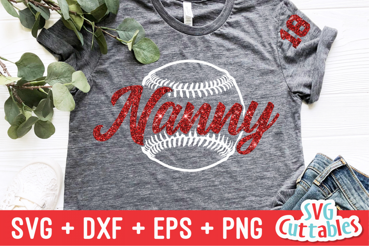 Baseball Nanny| Softball Nanny | SVG Cut File (269494) | Cut Files