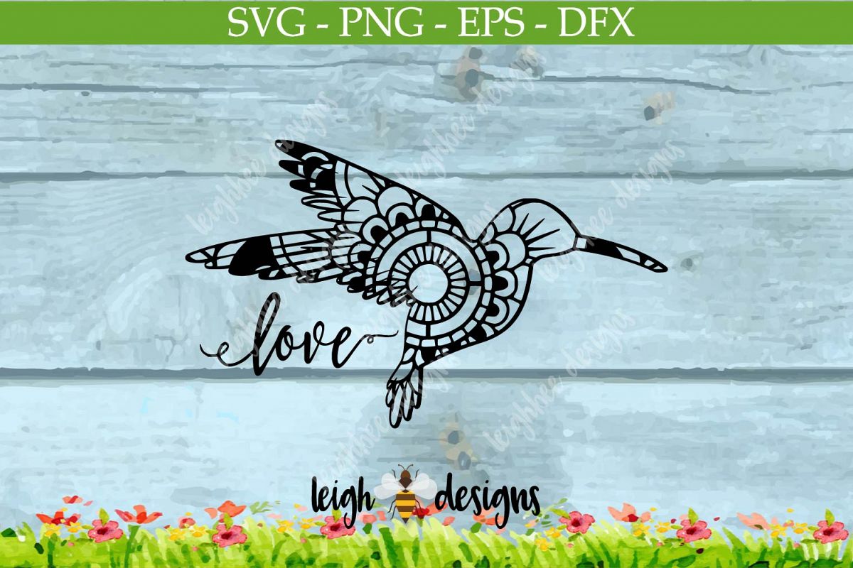 Download Hummingbird Mandala Svg