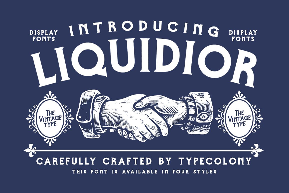 Liquidior Font example image 1