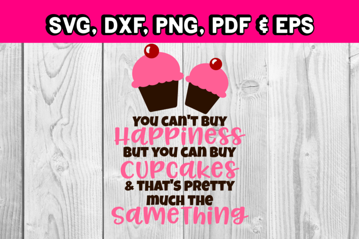 But you can buy cupcakes - cupcake silhouette - kitchen bake example image 1