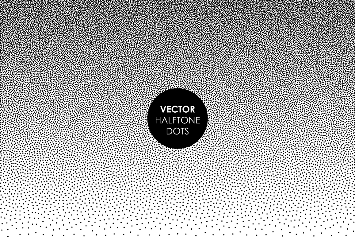 Vector dots. Halftone collection. example image 1