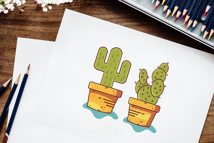 Cactus Ilustrations example image 1