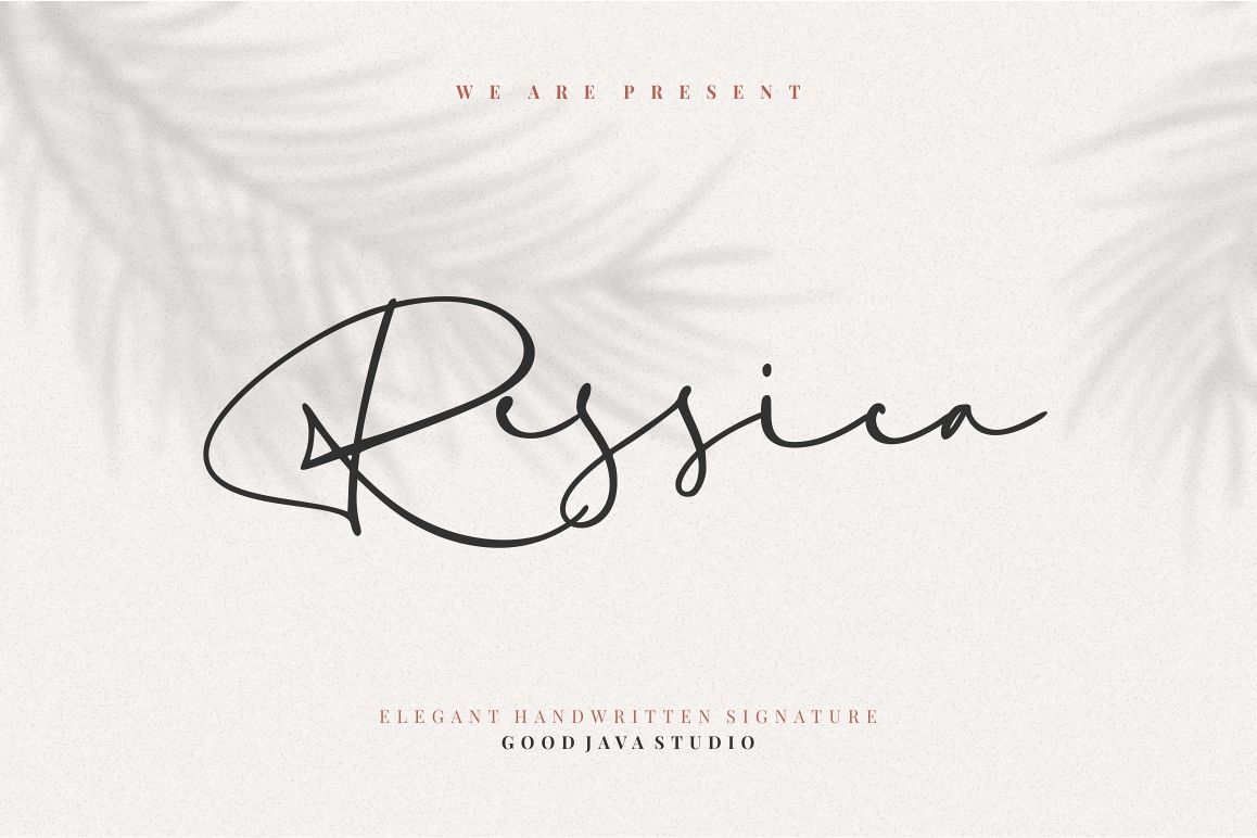 Ressica - Modern Font example image 1