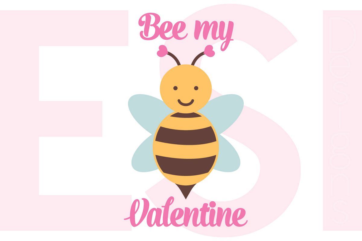 Bee my Valentine Design example image 1