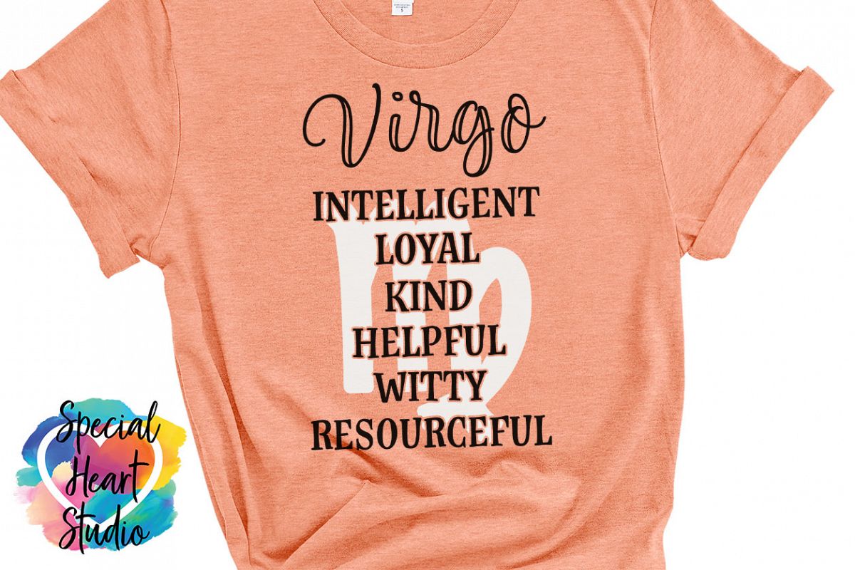 Virgo Zodiac SVG example image 1